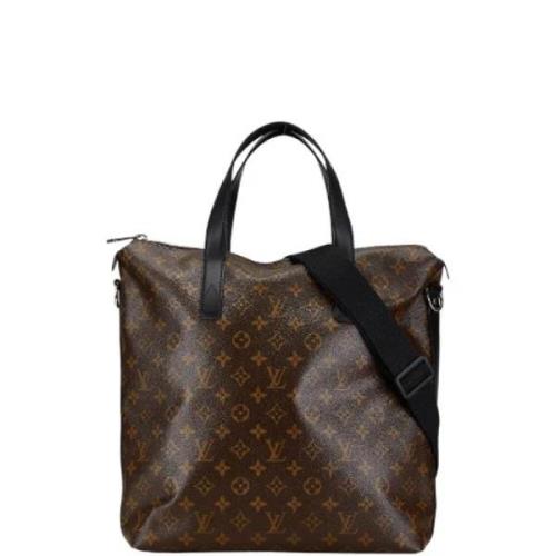 Pre-owned Canvas totes Louis Vuitton Vintage , Brown , Dames