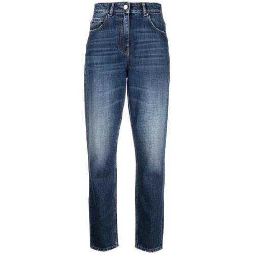 Blauwe Skinny Jeans Casual Stijl IRO , Blue , Dames