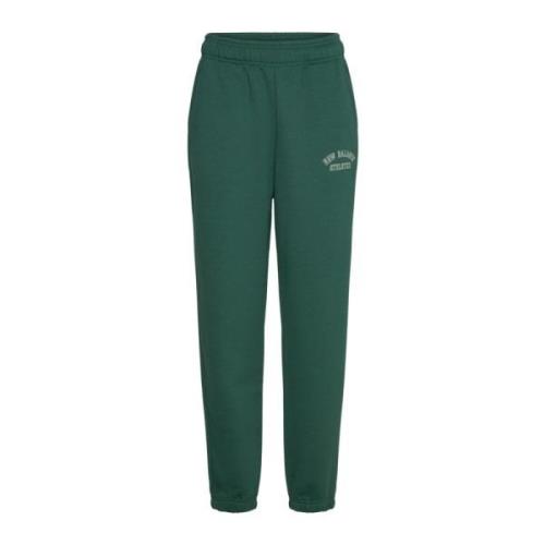 Grafische Sweatpants voor het seizoen New Balance , Green , Dames