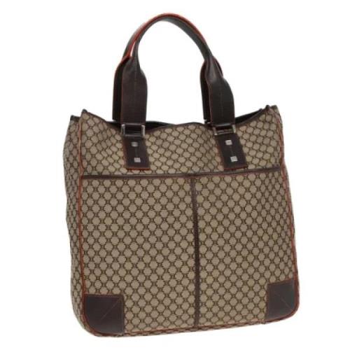 Pre-owned Canvas totes Celine Vintage , Brown , Dames