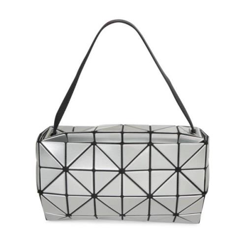 Geometrische Zilveren Sprankelende Tas Issey Miyake , Gray , Dames