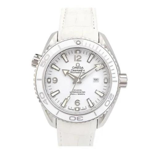 Pre-owned Metal watches Omega Vintage , White , Heren