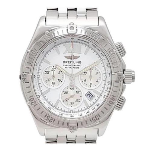 Pre-owned Metal watches Breitling Pre-owned , White , Heren