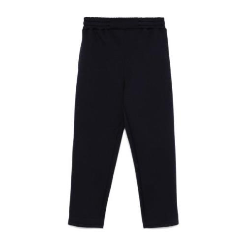 Elastische Taille Broek Middernacht Blauw Peuterey , Black , Heren