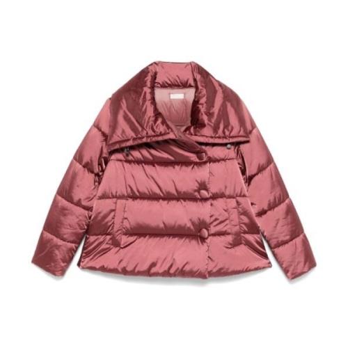 Bordeaux Quilted Donsjas Liu Jo , Red , Dames