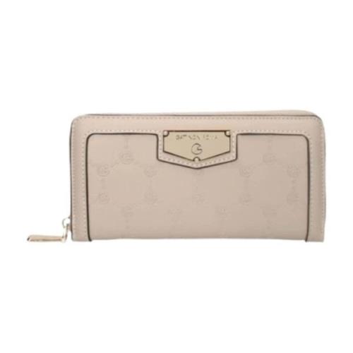 ADA Grote Ritsportemonnee voor Vrouwen Gattinoni , Beige , Dames