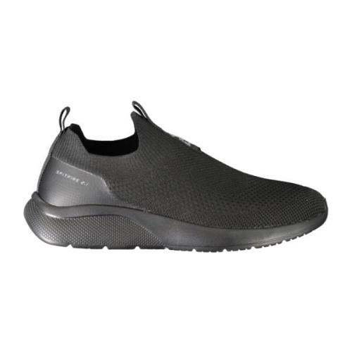 Zwarte elastische sportschoenen met logo voor dames Fila , Black , Dam...