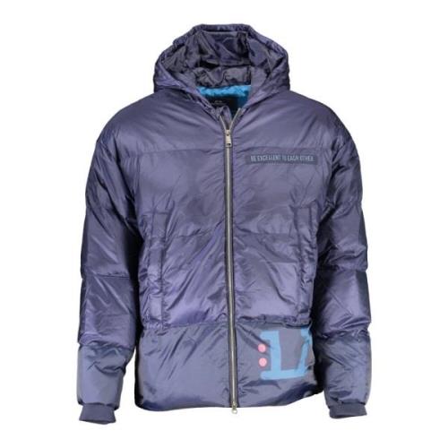 Blauwe Hoodie met Lange Mouwen La Martina , Blue , Heren