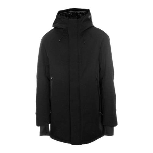 Reflecterende winterparka met verstelbare capuchon Krakatau , Black , ...