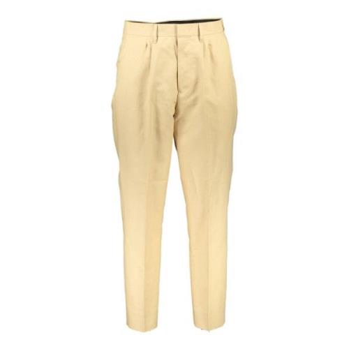 Beige Chino Broek Gant , Beige , Heren