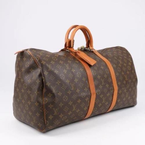 Pre-owned Leather louis-vuitton-bags Louis Vuitton Vintage , Brown , D...