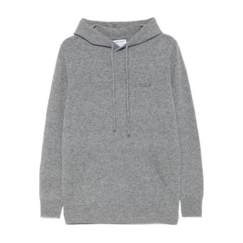 Grijze Wollen Hoodie MC2 Saint Barth , Gray , Heren