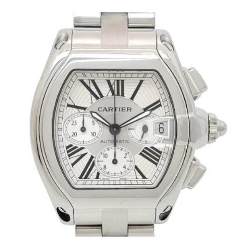 Pre-owned Metal watches Cartier Vintage , Gray , Heren