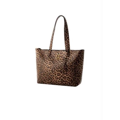 Horizontale Tote Tas voor Vrouwen Ermanno Scervino , Brown , Dames