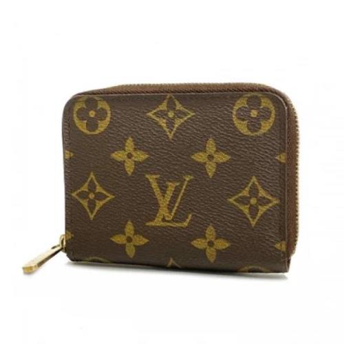 Pre-owned Fabric wallets Louis Vuitton Vintage , Brown , Dames