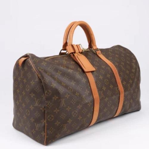 Pre-owned Leather louis-vuitton-bags Louis Vuitton Vintage , Brown , D...