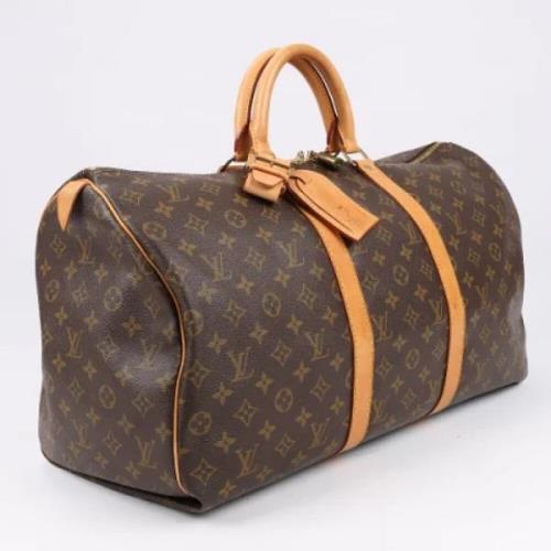 Pre-owned Leather louis-vuitton-bags Louis Vuitton Vintage , Brown , D...