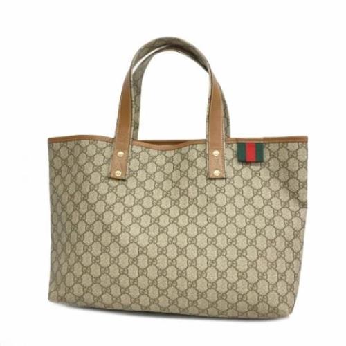 Pre-owned Plastic gucci-bags Gucci Vintage , Brown , Dames