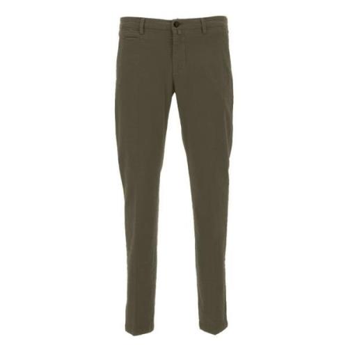 Klassieke Groene Chino's Slim Fit Briglia , Green , Heren