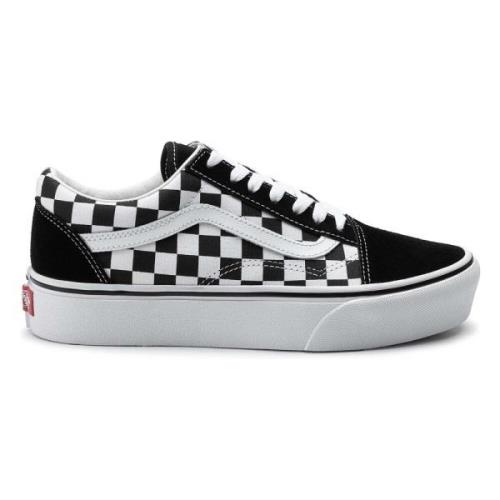 Platform Sneakers Vans , Black , Dames