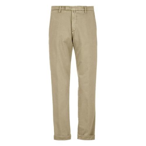 Klassieke Zand Chinos Slim Fit Briglia , Beige , Heren