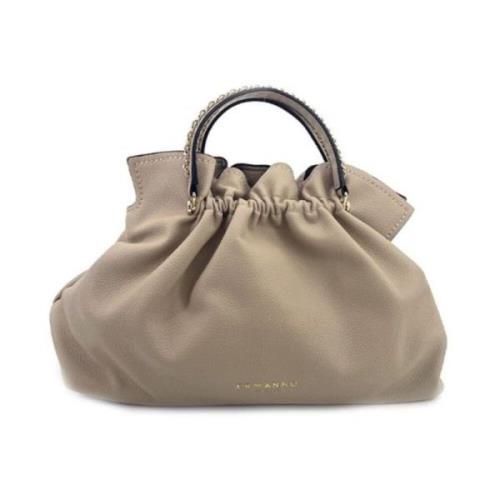 Grote Tote Tas Octavia Ermanno Scervino , Beige , Dames