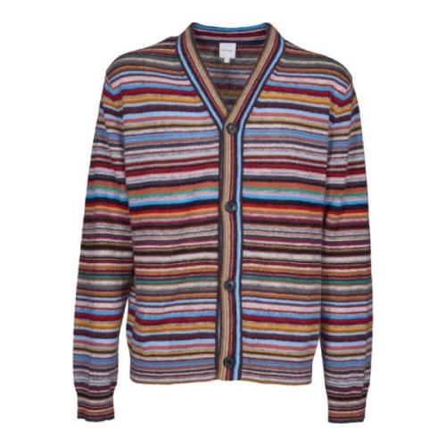 Gestreepte Multicolor Vest Breigoed Aw24 PS By Paul Smith , Multicolor...