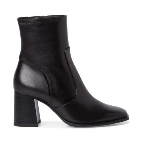 Zwarte Elegante Gesloten Booties Tamaris , Black , Dames