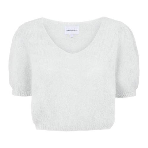 Witte Lolanda Pullover Trui American Dreams , White , Dames