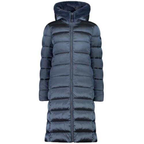 Blauwe Avion Winterjas CMP , Blue , Dames