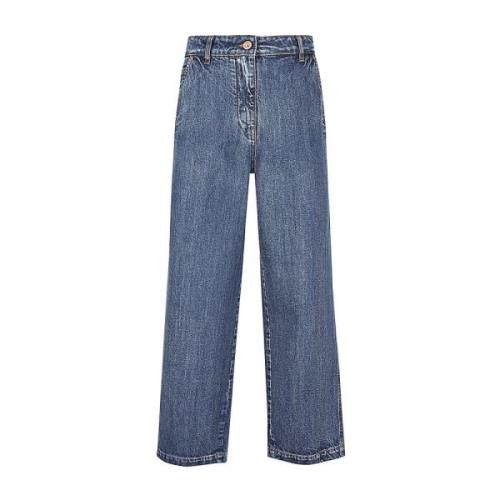 Straight Leg Jeans Aspesi , Blue , Dames