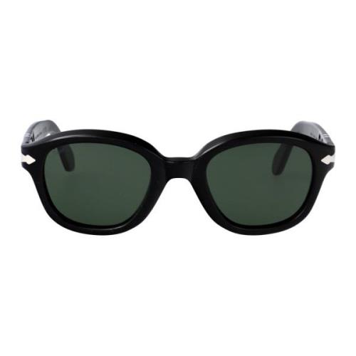 Stijlvolle zonnebril met model 0Po0060S Persol , Black , Dames