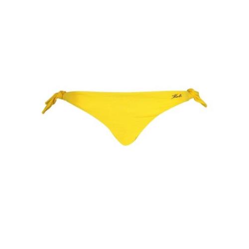 Badkleding Kostuum Onderdeel Voor Vrouwen Geel Karl Lagerfeld , Yellow...