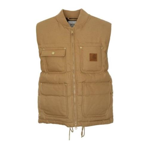 Canvasvest met waterafstotende eigenschappen Carhartt Wip , Brown , He...