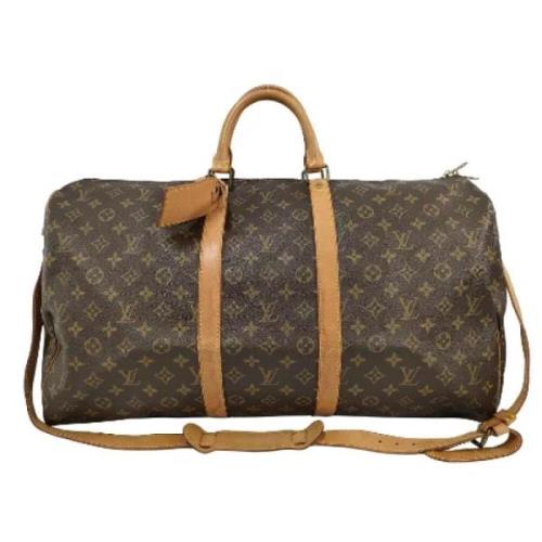 Pre-owned Canvas louis-vuitton-bags Louis Vuitton Vintage , Brown , Da...