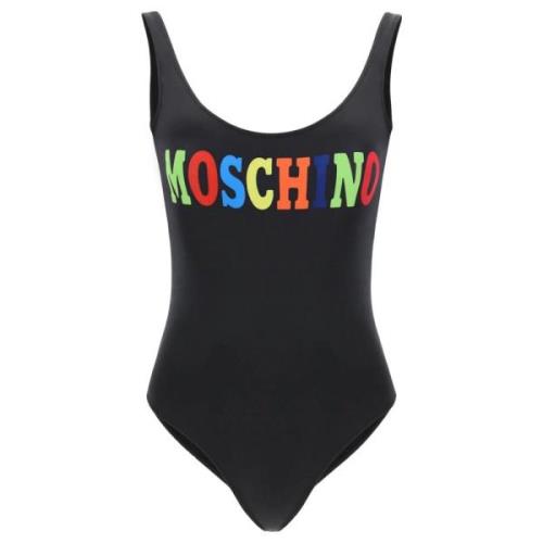 Eendelig badpak Moschino , Black , Dames