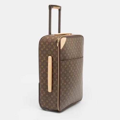 Pre-owned Leather louis-vuitton-bags Louis Vuitton Vintage , Brown , D...