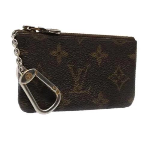 Pre-owned Canvas wallets Louis Vuitton Vintage , Brown , Dames