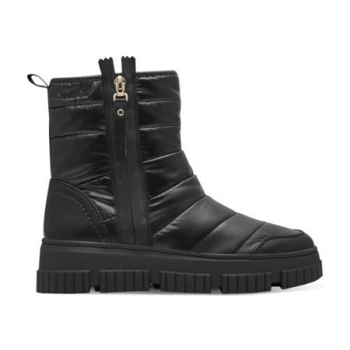 Zwarte gesloten booties voor vrouwen s.Oliver , Black , Dames