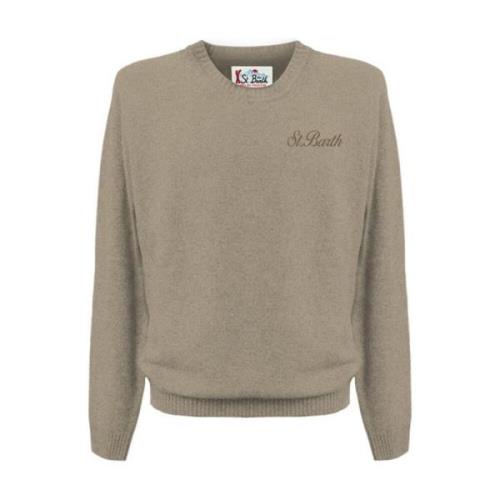 Regent Sweater voor Mannen MC2 Saint Barth , Gray , Heren