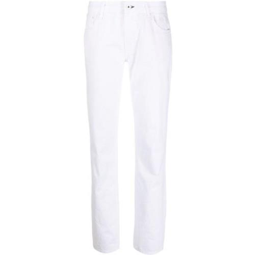 Blauwe Straight Jeans Piper Low-Rise Rag & Bone , White , Dames