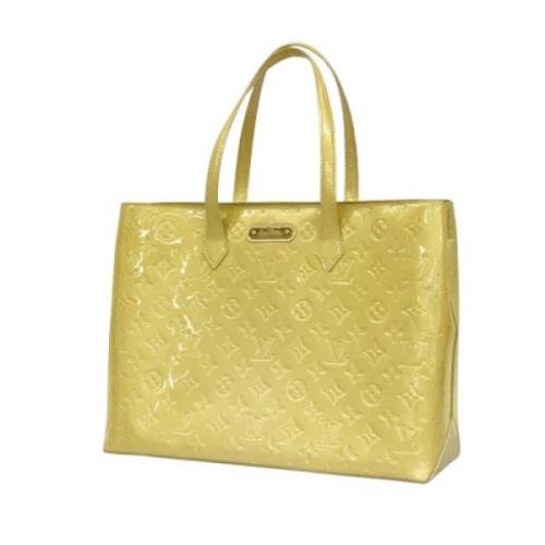 Pre-owned Leather louis-vuitton-bags Louis Vuitton Vintage , Yellow , ...