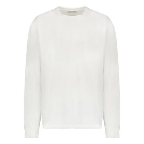 Geribbeld Katoenen T-shirt John Elliott , White , Heren