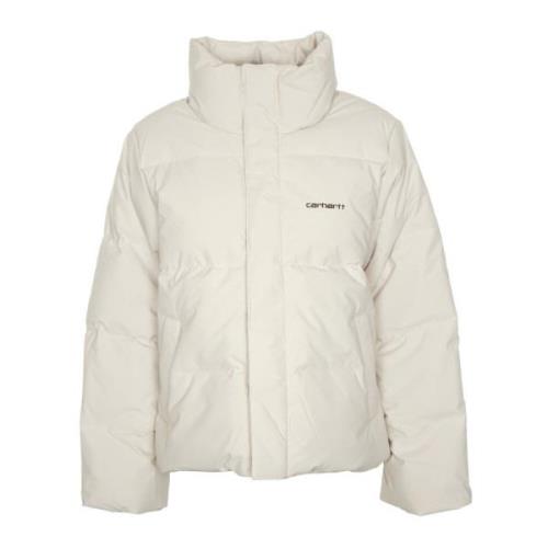 Lichte donsjas met opstaande kraag Carhartt Wip , Beige , Heren