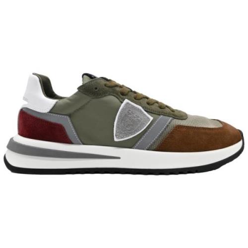 Lage Top Sneakers - Tropez 2.1 Bruin Philippe Model , Green , Heren