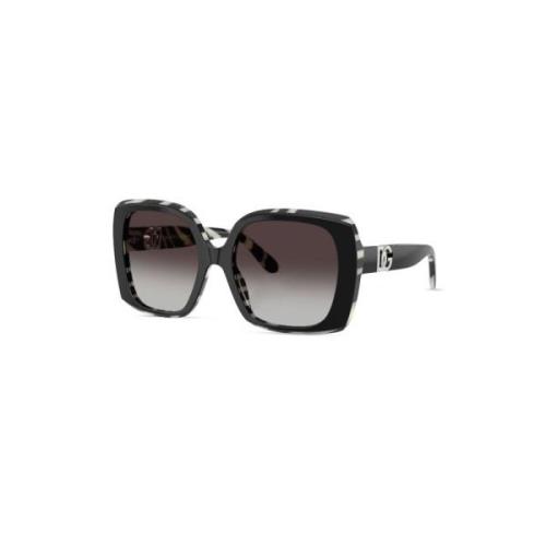 Dg4475 33728G Sunglasses Dolce & Gabbana , Black , Dames