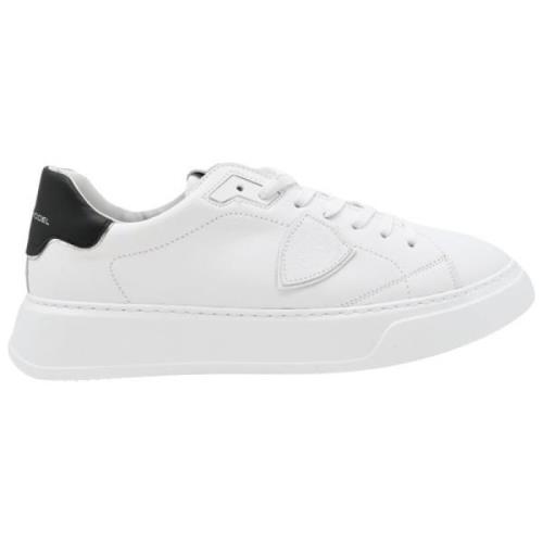 Temple Low Sneakers in Wit/Zwart Philippe Model , White , Heren