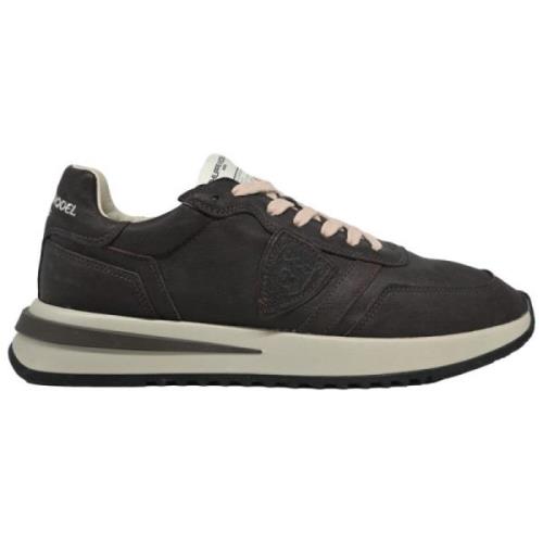 Tropez 2.1 Lage Sneakers Bruin Philippe Model , Black , Heren