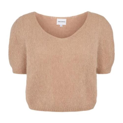 Zachte Pullover voor Lente/Zomer American Dreams , Brown , Dames