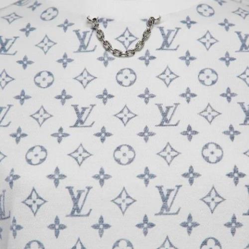 Pre-owned Fabric tops Louis Vuitton Vintage , White , Dames